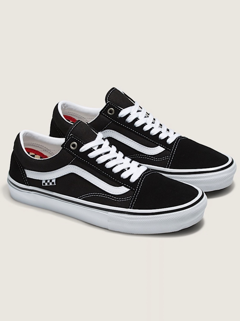 Vans Black and White Old Skool Sneakers